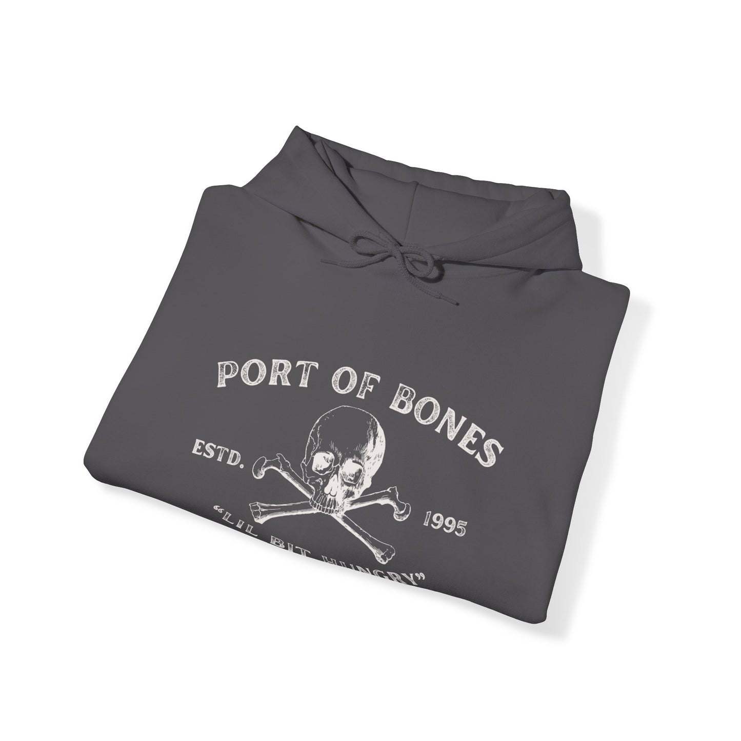 Lil bit hungry Hoodie (front)