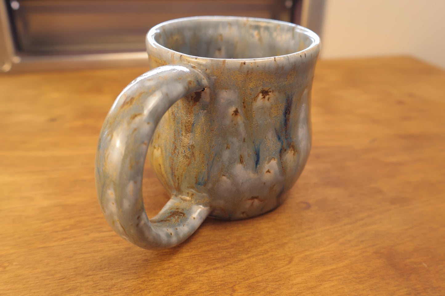 Blue/Melted Gold Mug