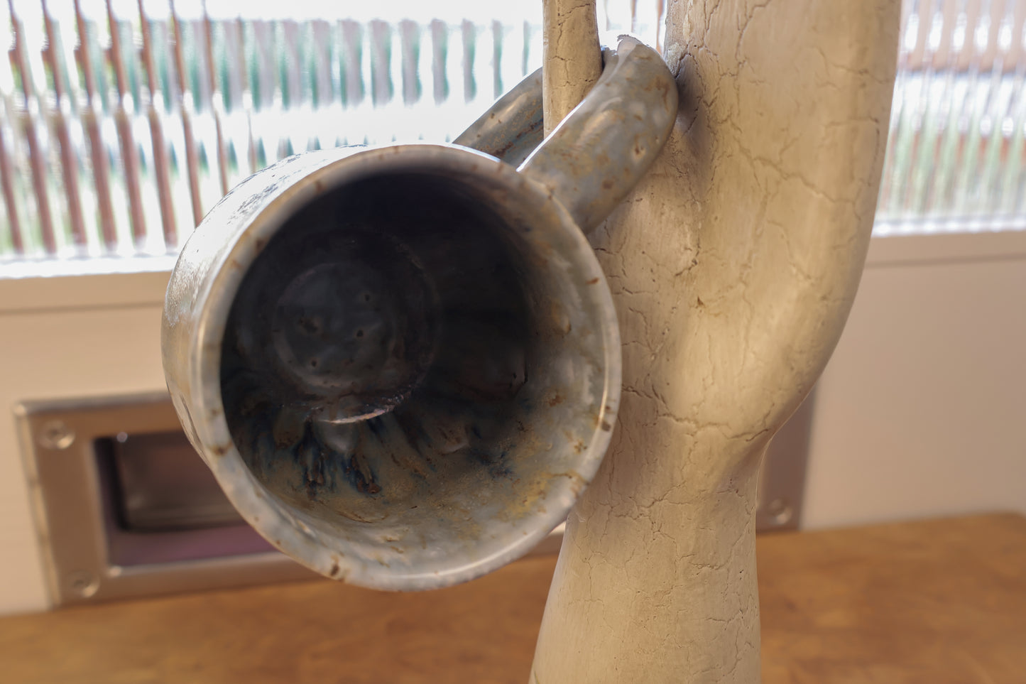 Blue/Melted Gold Mug