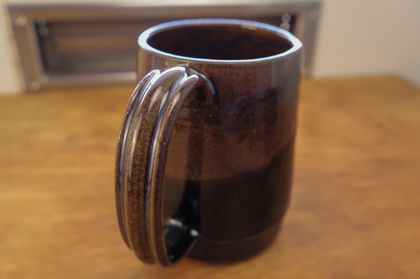 Rust and Black Two Toned Mug