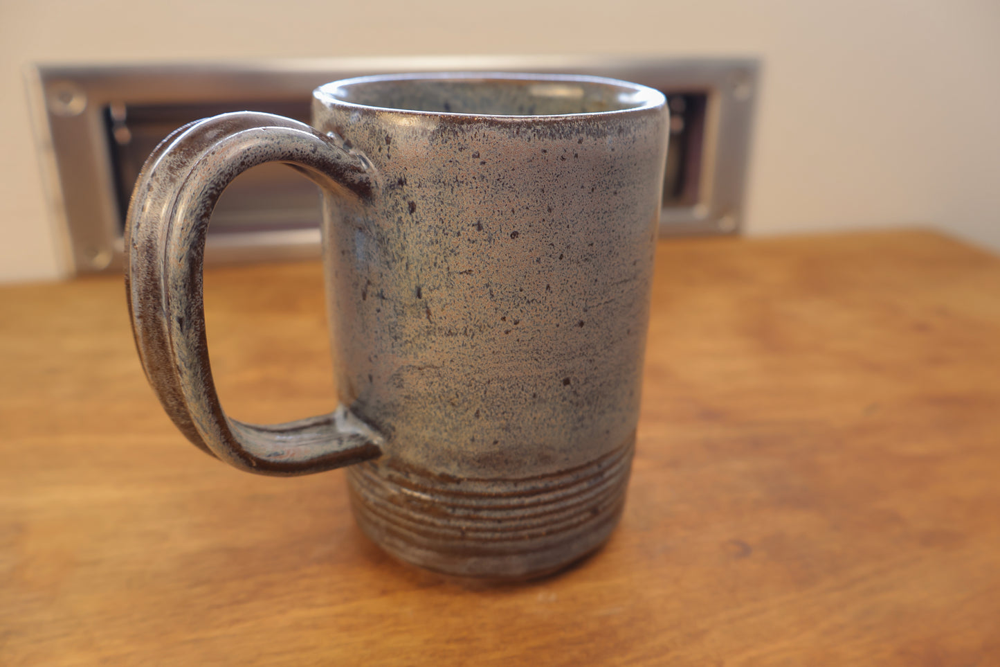 Rusty Blue Speckled Mug
