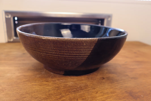 Two Toned Dark Bowl