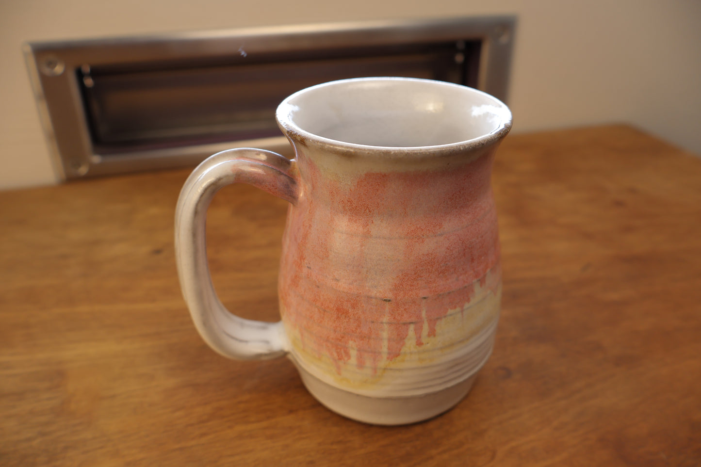 White/Splashed Pink Mug