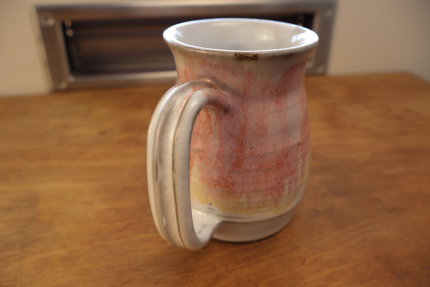 White/Splashed Pink Mug