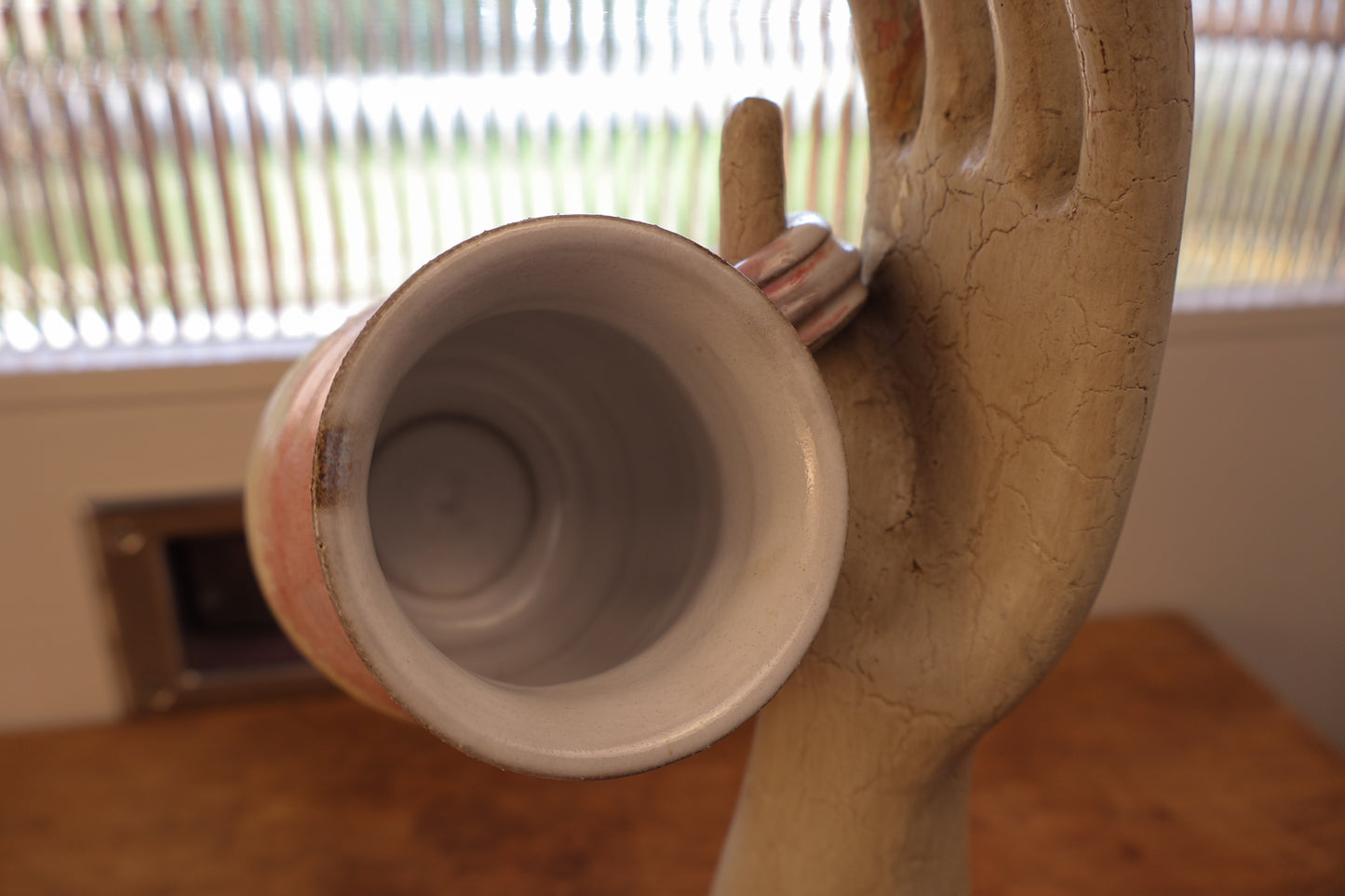 White/Splashed Pink Mug