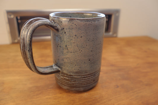 Rusty Blue Speckled Mug