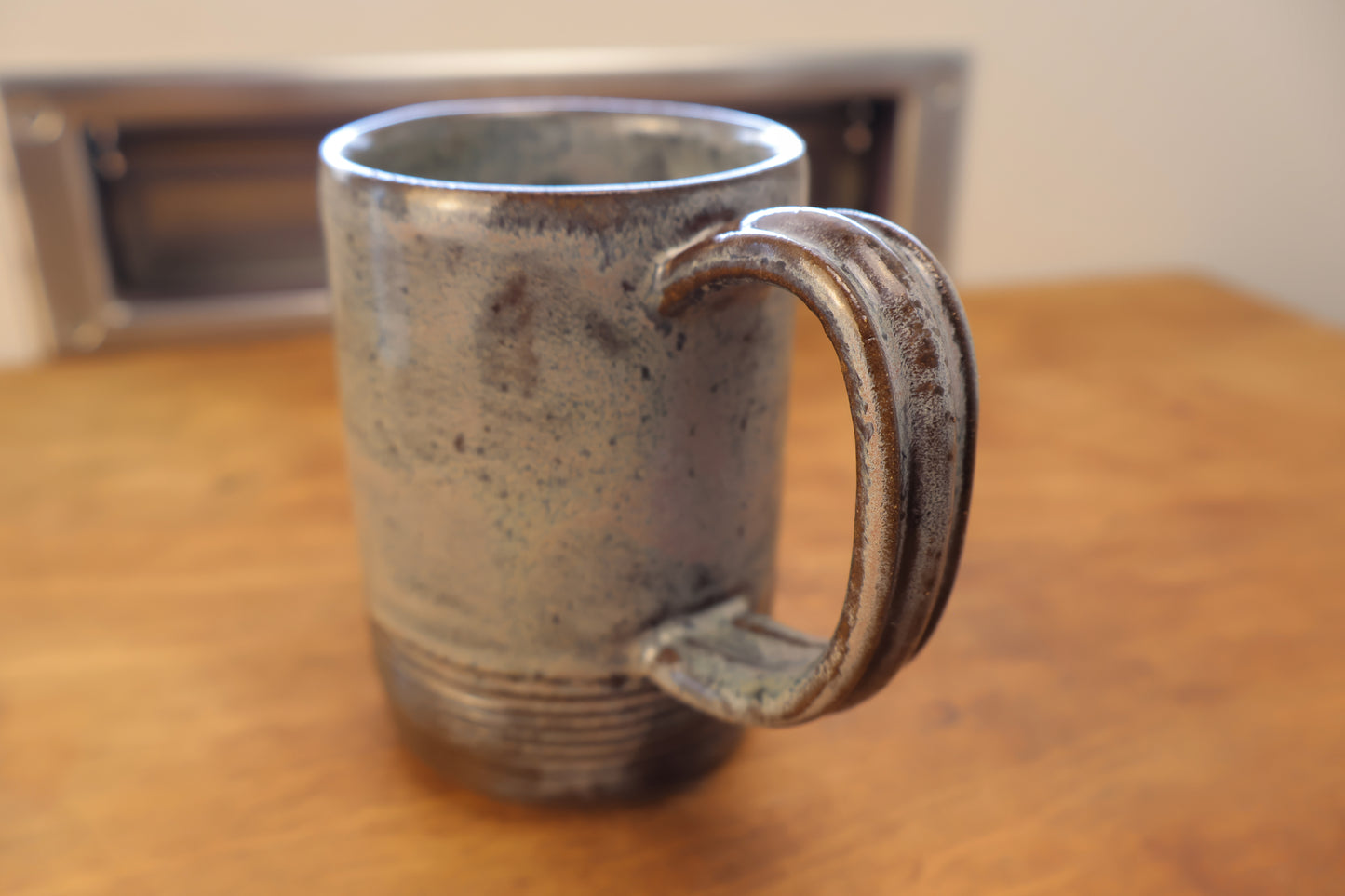 Rusty Blue Speckled Mug