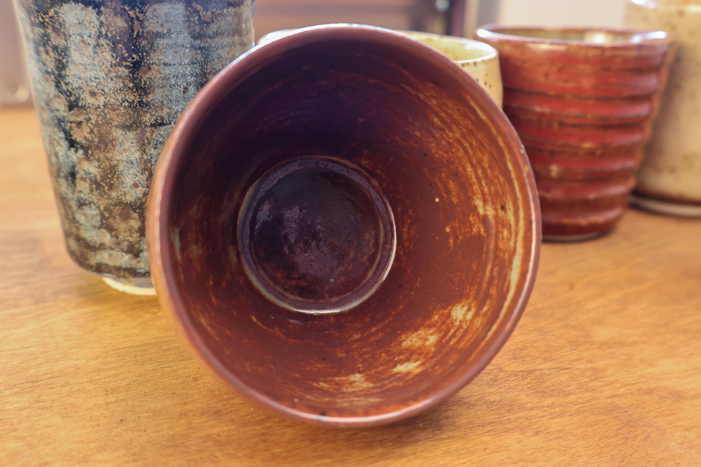 Red Rusted Teacup