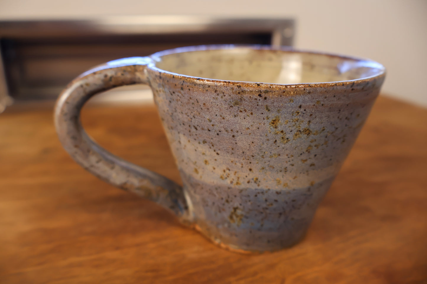 Soft Blue Speckled Mug