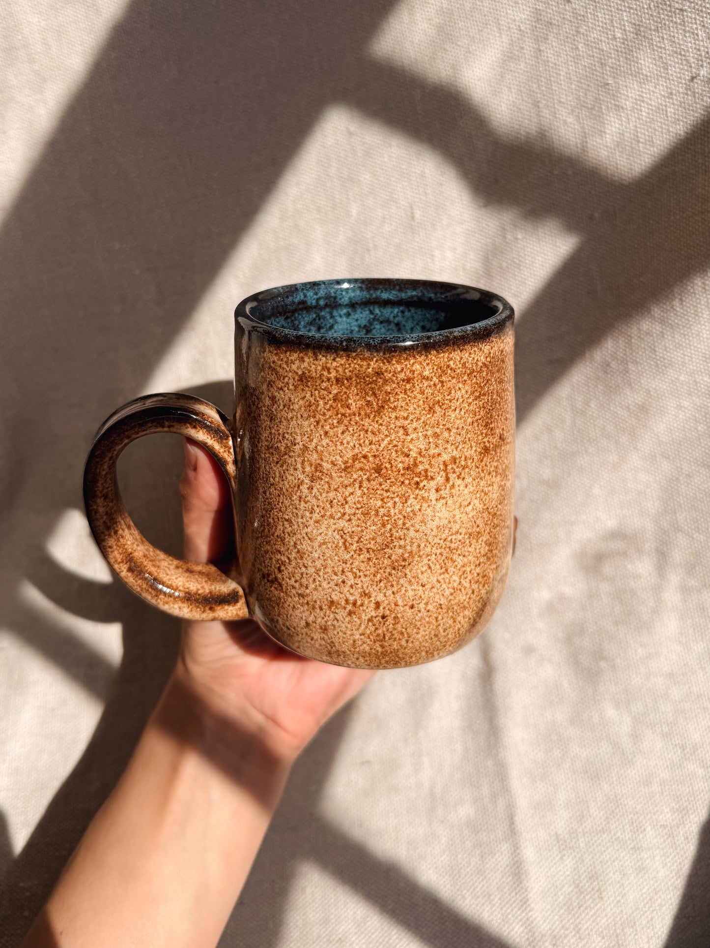Spotted Shino Mug