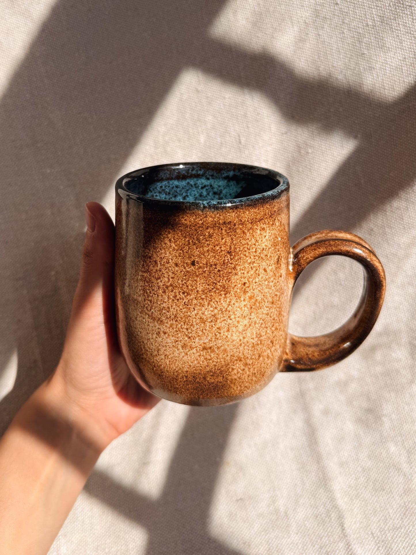 Spotted Shino Mug