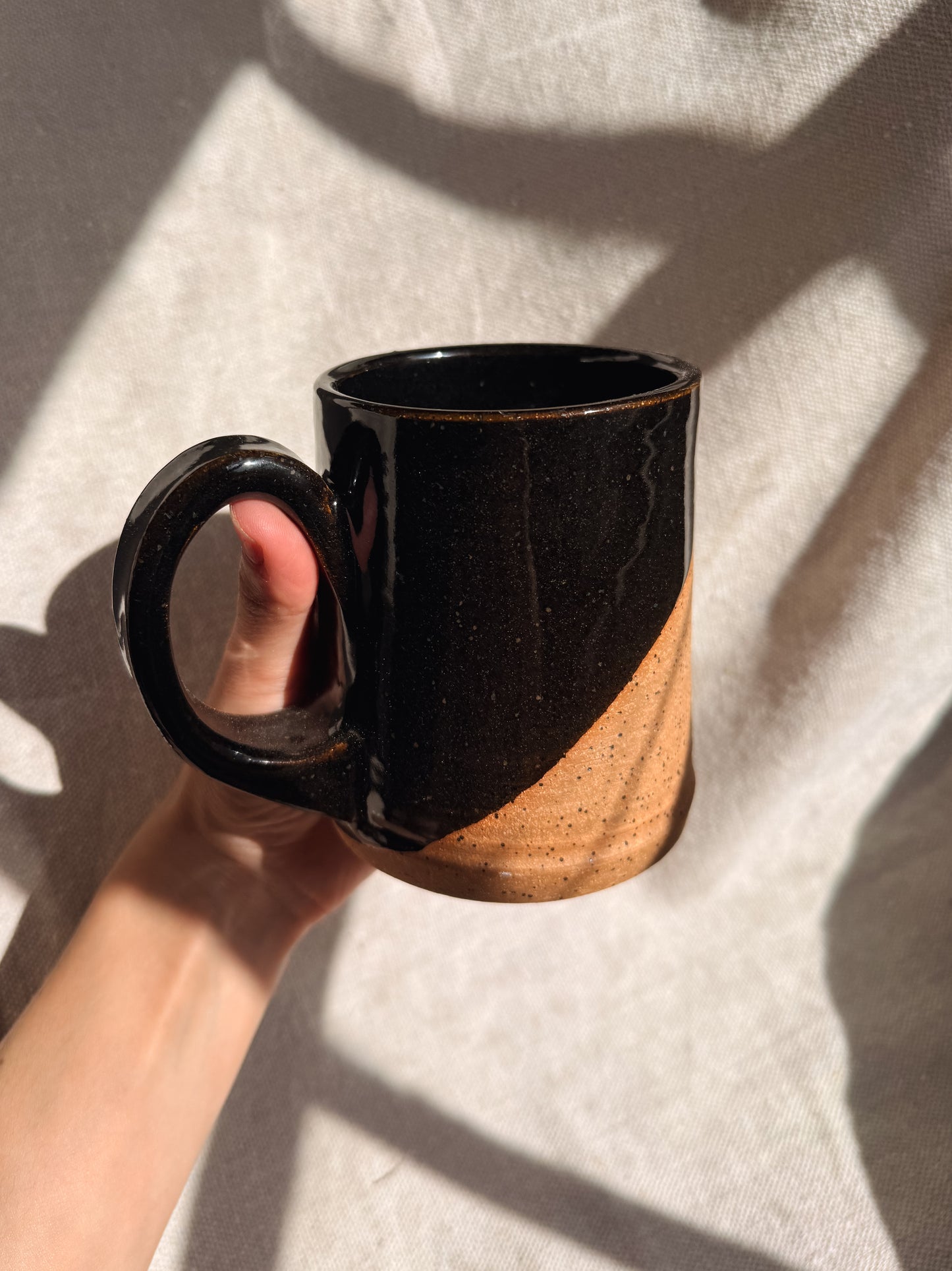 Tall Slashed Mug