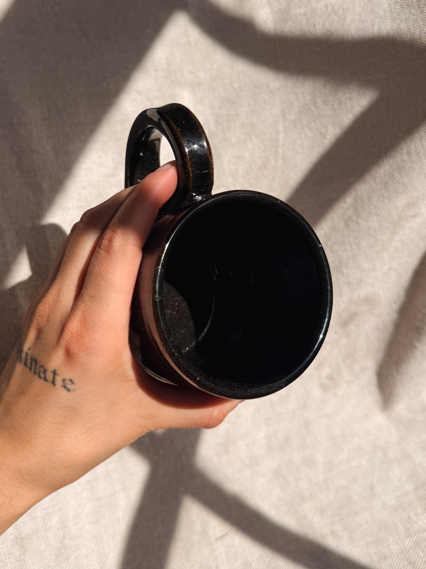 Tall Slashed Mug